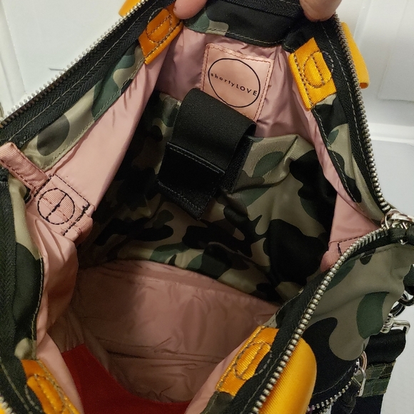 Shortylove "Wonder" Camo Print Large Crossbody/Shoulder/Top Handle Versatile Bag - Picture 10 of 14